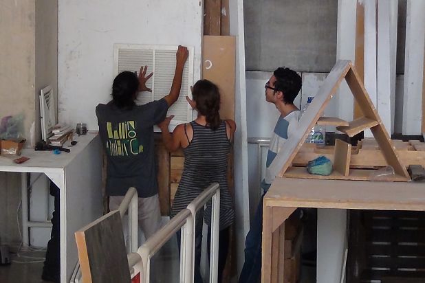 Studierende im Atelier, Venezuela © Michael Dörner